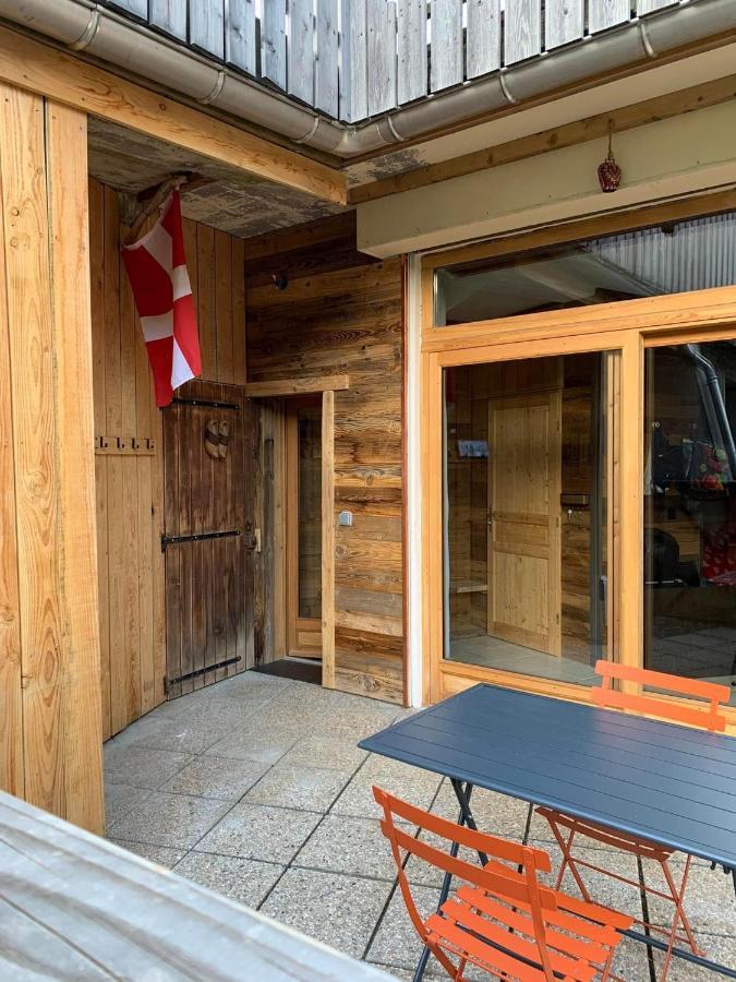 Апартаменты Terrasse Sur Les Aravis Ла-Жьетта Экстерьер фото
