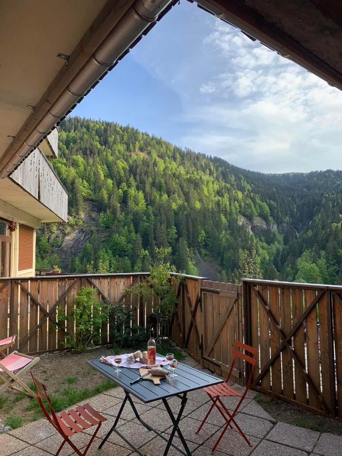 Апартаменты Terrasse Sur Les Aravis Ла-Жьетта Экстерьер фото