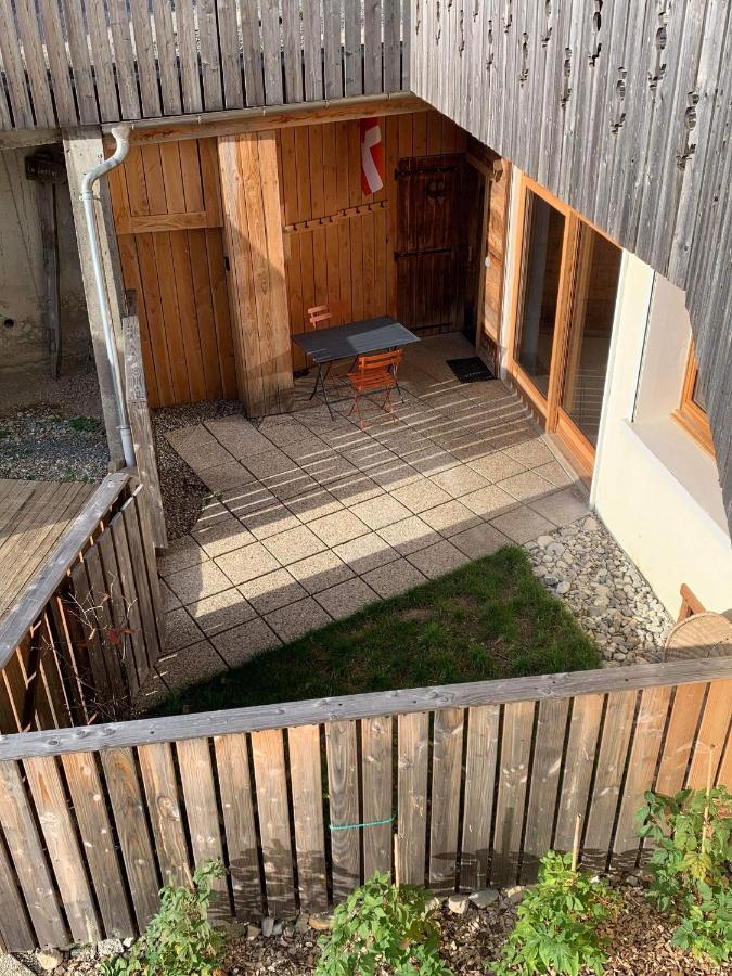 Апартаменты Terrasse Sur Les Aravis Ла-Жьетта Экстерьер фото